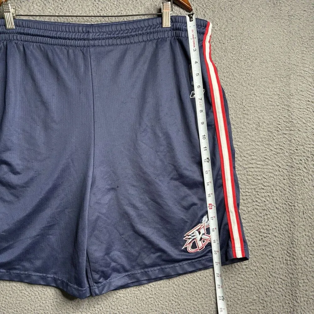 Vintage 90s Mens XL Houston Rockets NBA Basketball Athletic Drawstring Shorts